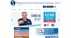 Desktop Screenshot of fondazionesospiro.it
